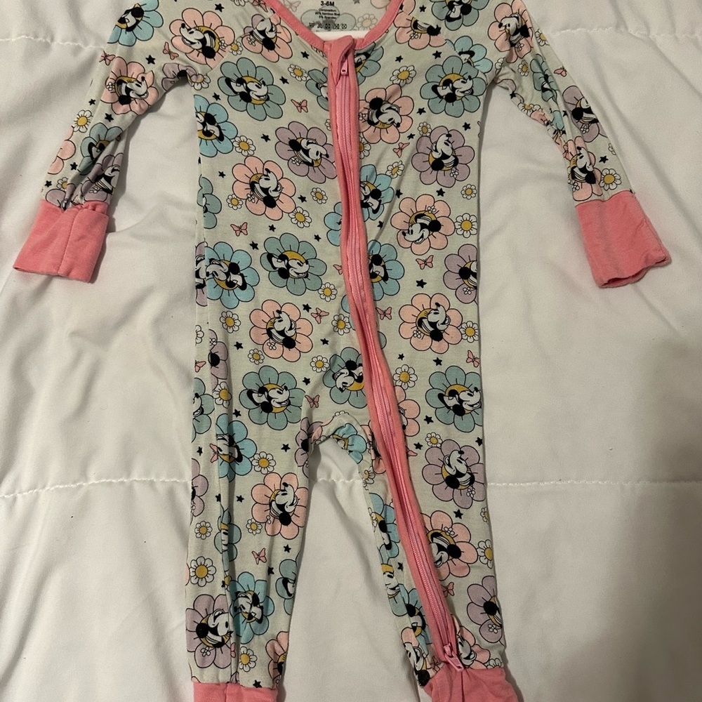 Floral Kids One Piece Pajama